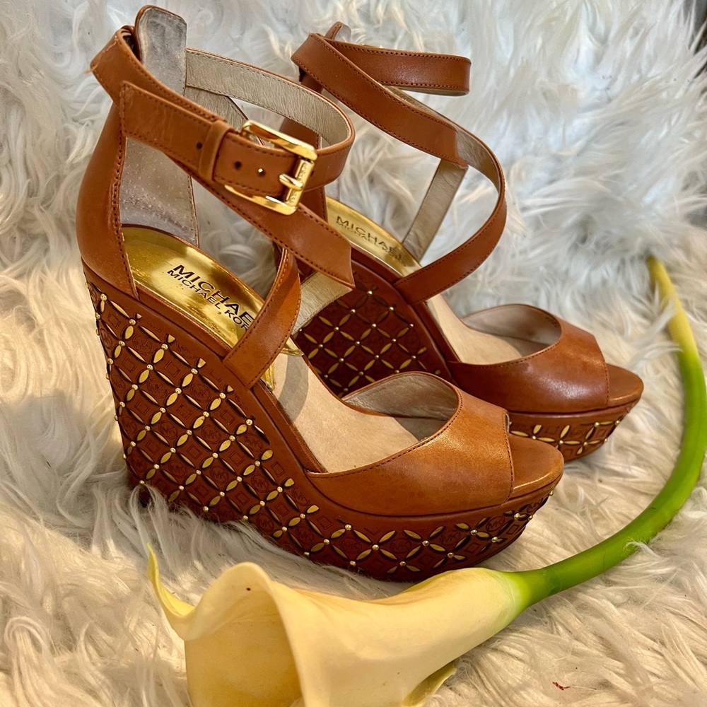 Michael Kors Wedges Caramel 35.5 (5.5)